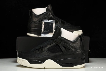 Hair Retro 4 Jordan Black Pony 0807